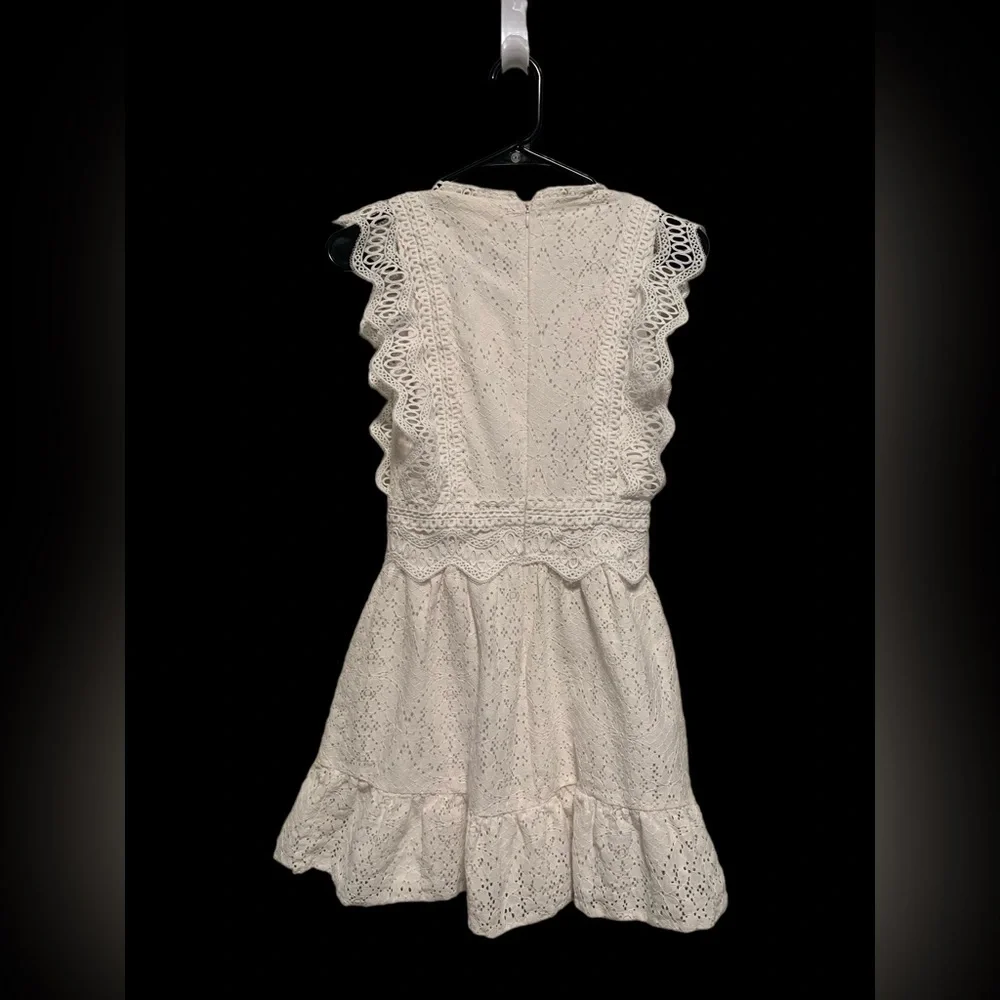 Altar’d State White Lacy Dress - Picture 3 of 7